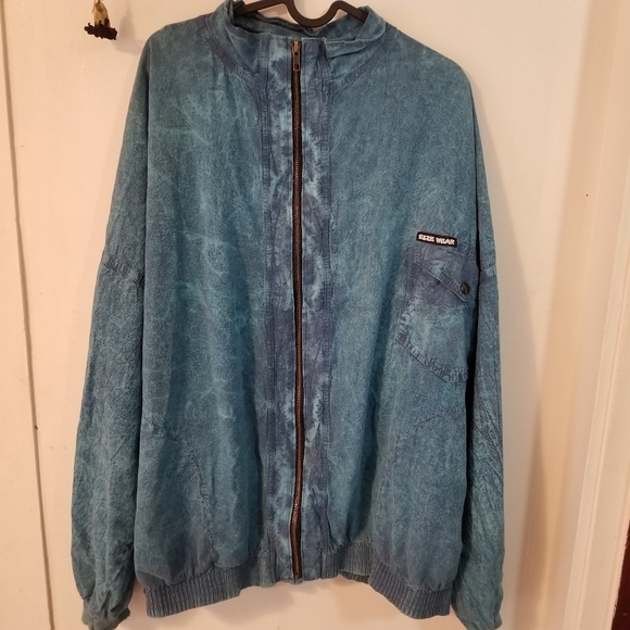 EzzE Wear Other - EzzE Wear Vintage 80s Acid Wash Zip Up Hoodie